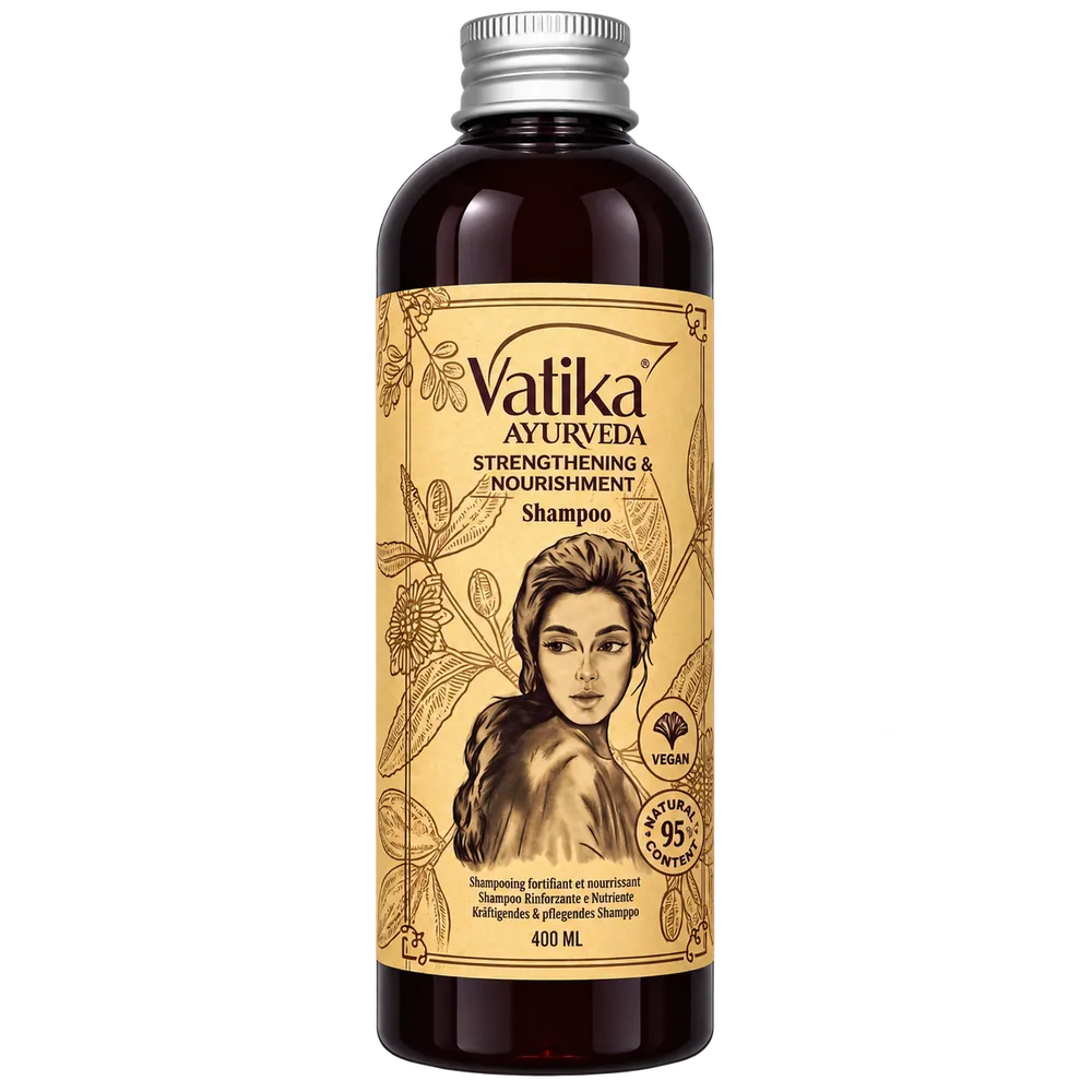Ayurveda Strengthening & Nourishment Shampoo Vatika 400ml
