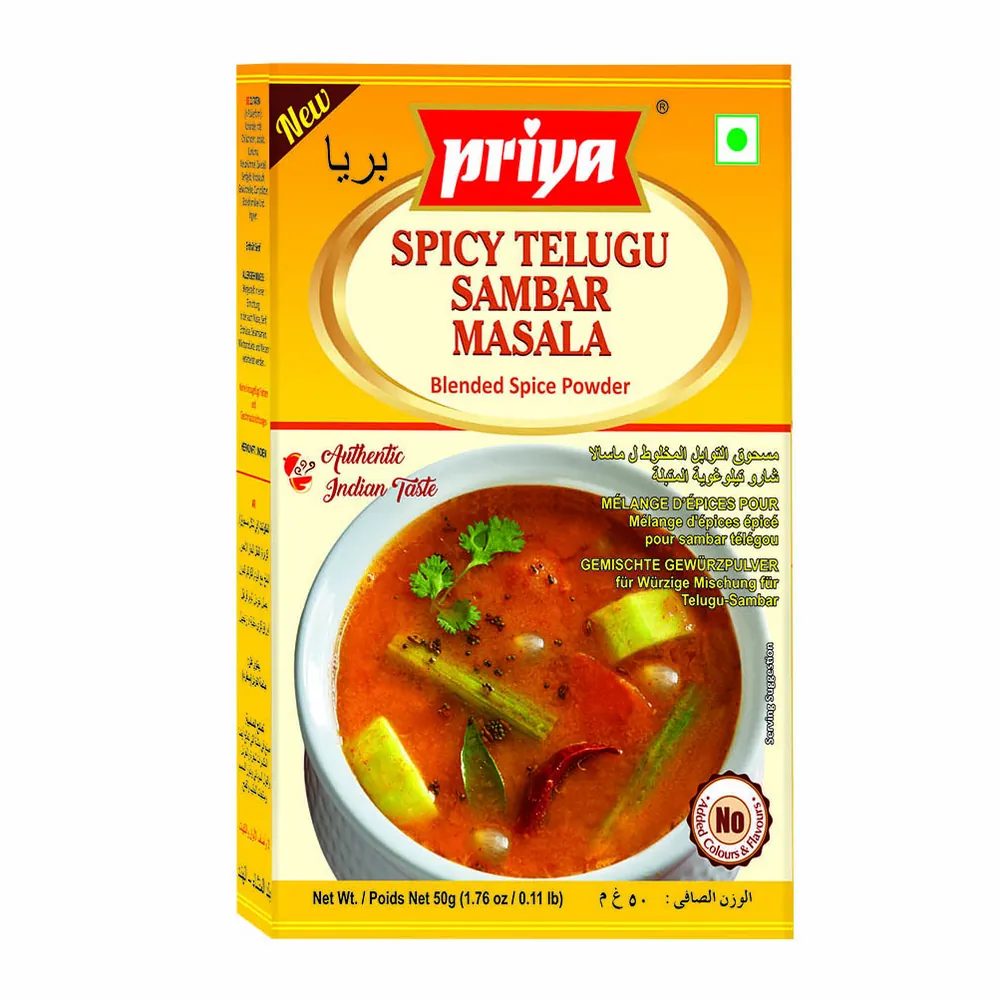 Mieszanka przypraw Spicy Telugu Chaaru Masala Priya 50g