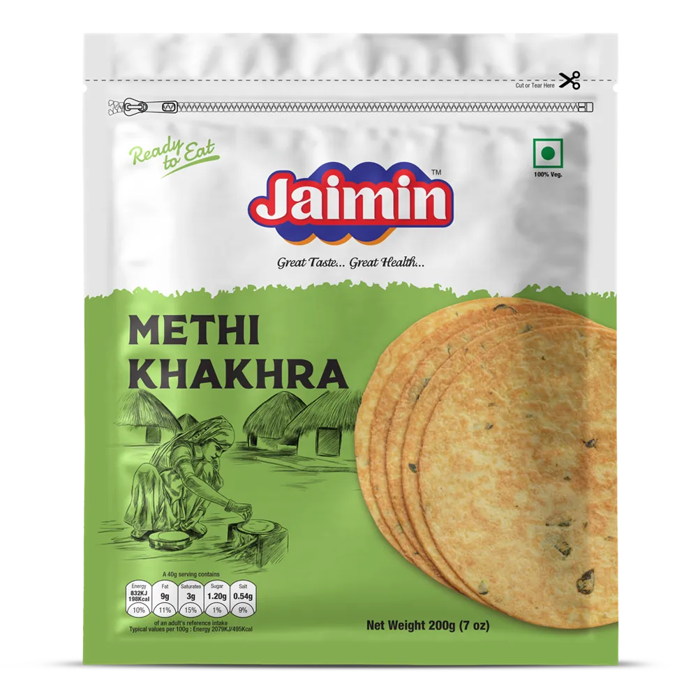 Indian Methi Khakhra Jaimin 200g