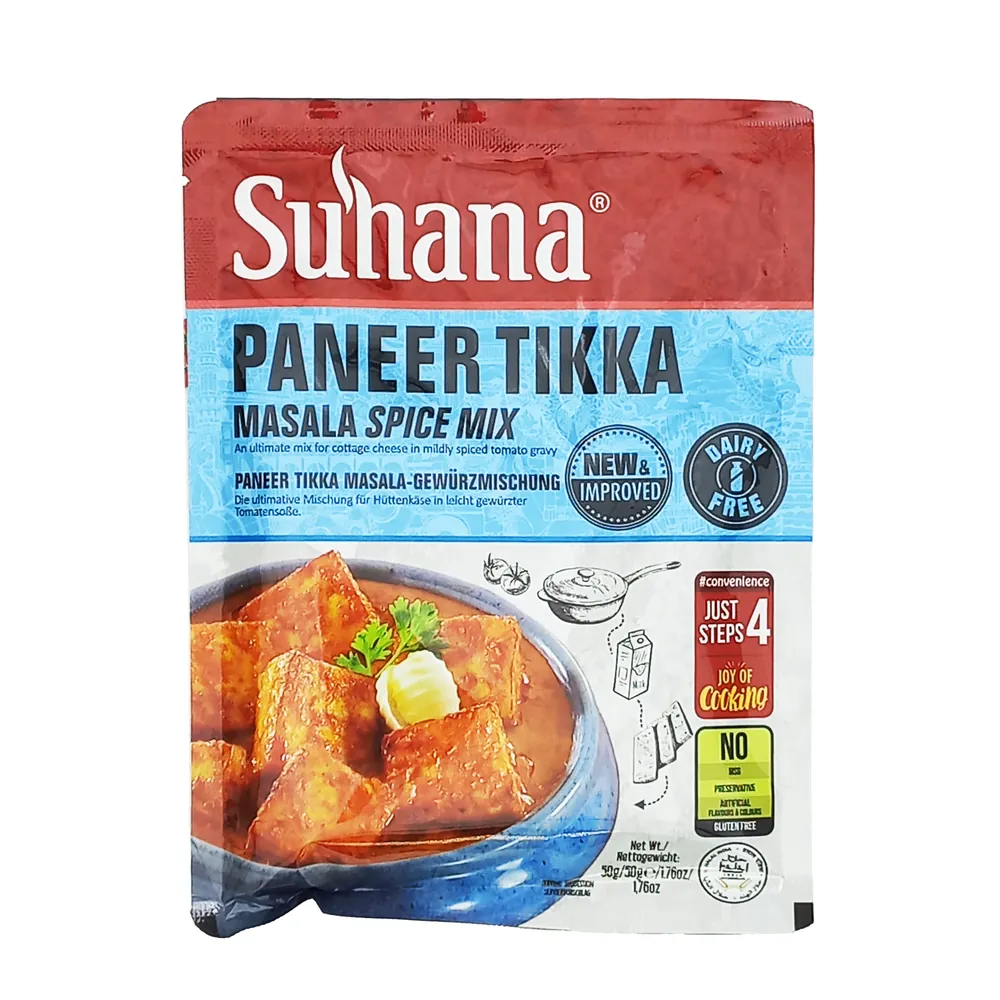 Miesznaka przypraw Paneer Tikka Masala Spice Mix Suhana 50g