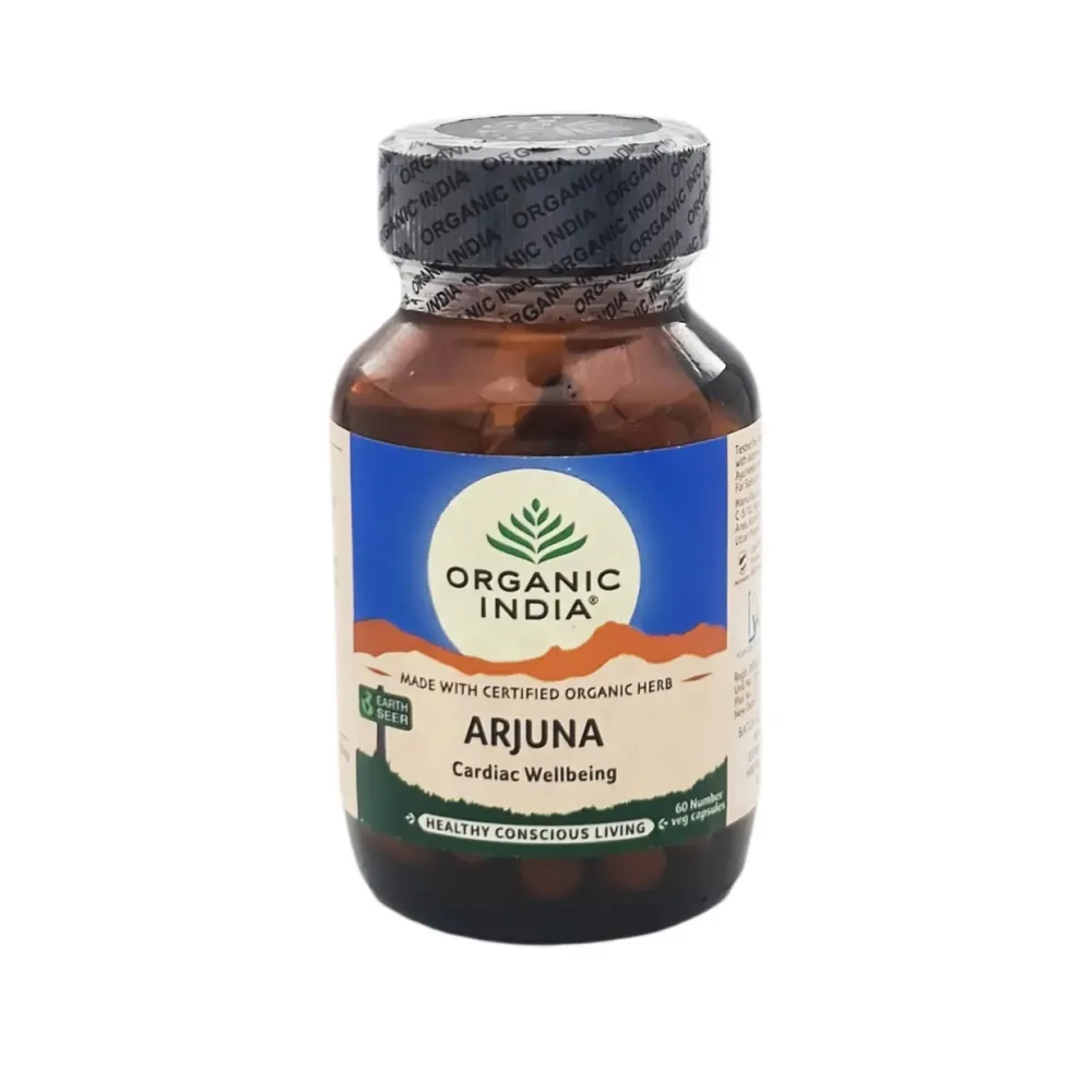 Arjuna Organic India 60 kapsułek