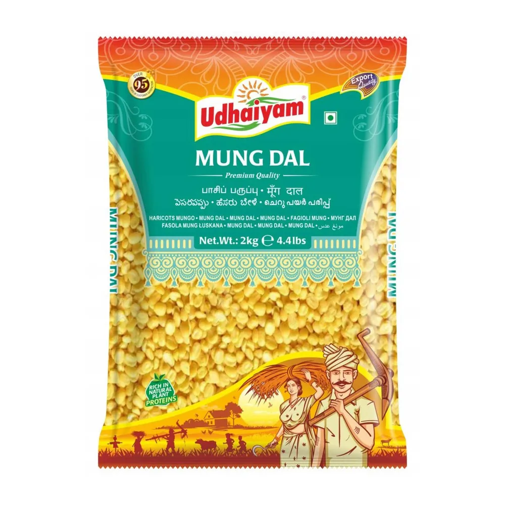 Fasola mung połówki łuskane Mung Dal Udhaiyam 2kg