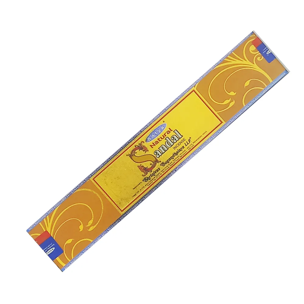 Kadzidełka o zapachu Sandal Natural Satya 15g