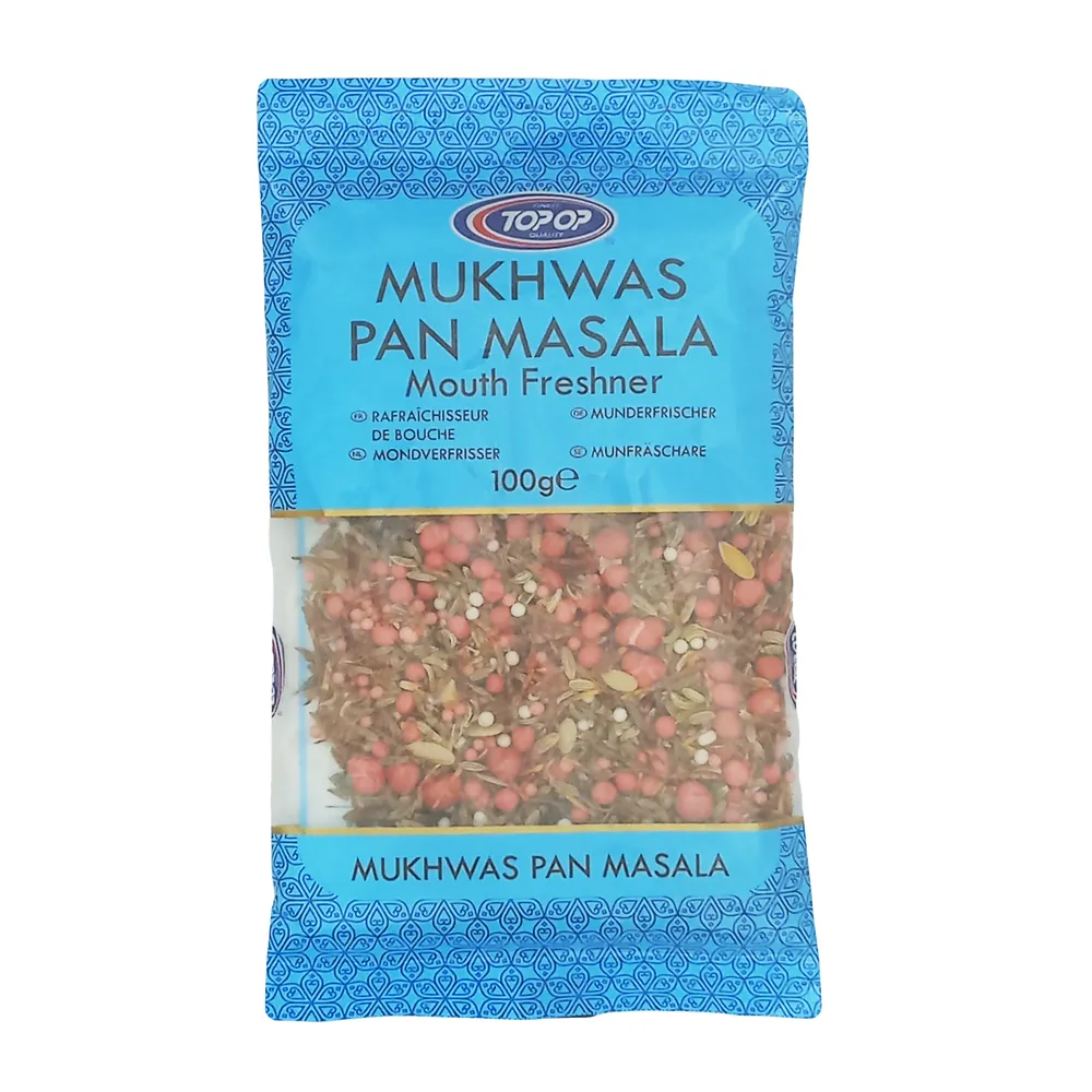 Mieszanka odświeżająca oddech Mukhwas Pan Masala Top-Op 100g