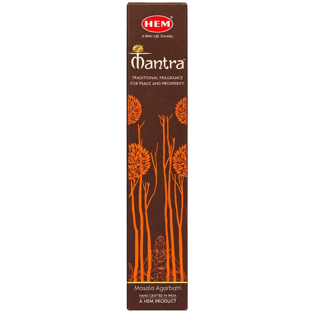 Kadzidełka Incense Sticks Mantra Hem 15g