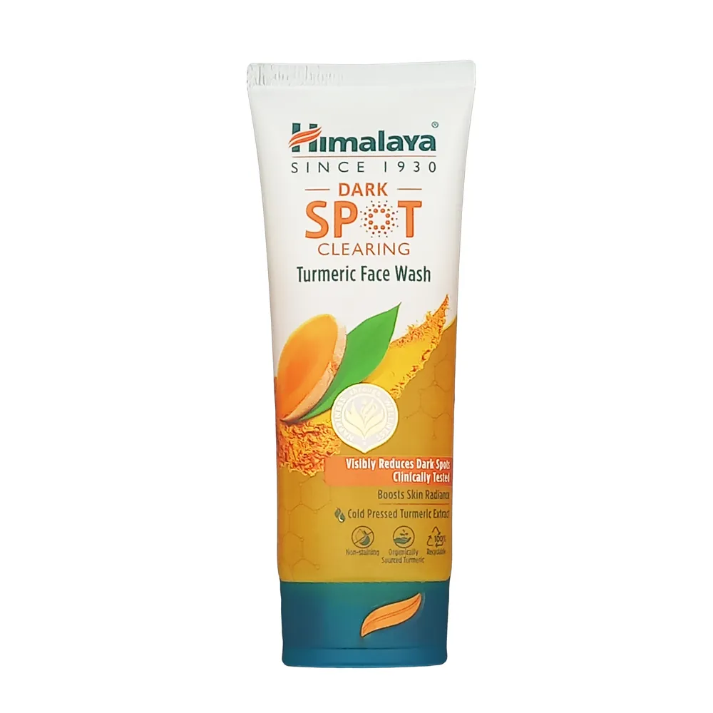 Dark Spot Clearing Turmeric Face Wash Himalaya 100ml Face Cleansing Gel