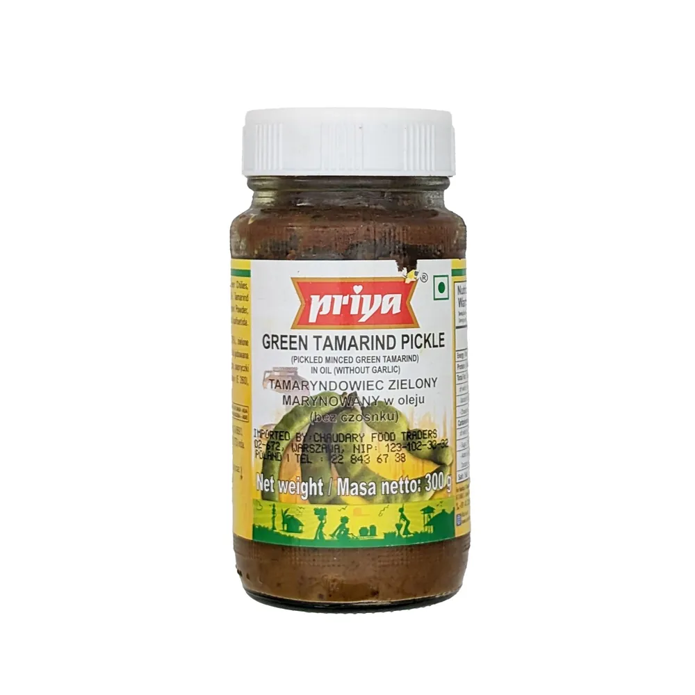 Tamaryndowiec zielony marynowany Green Tamarind Pickle Priya 300g