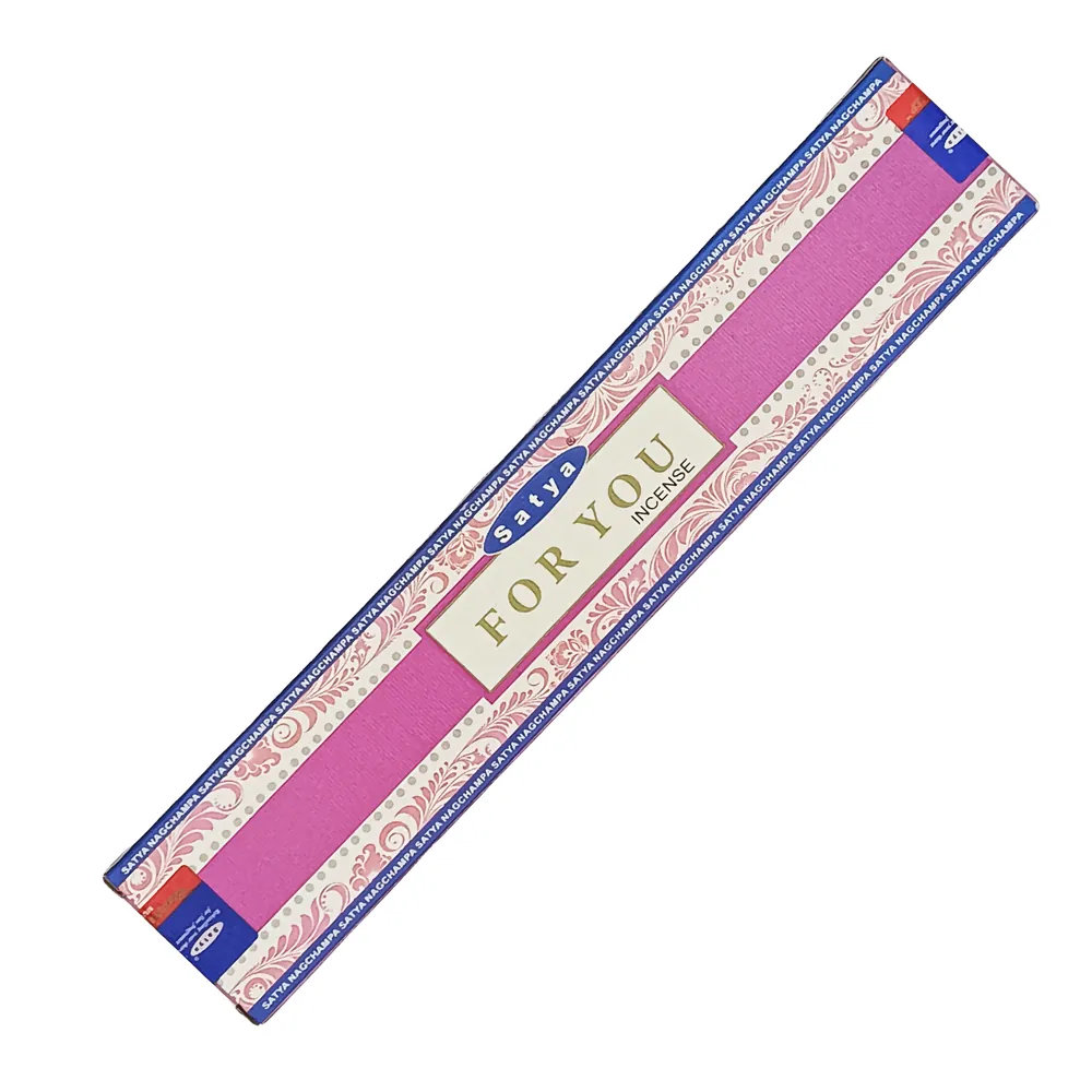 Naturalne indyjskie kadzidełka For You Incense Sticks Satya 15g